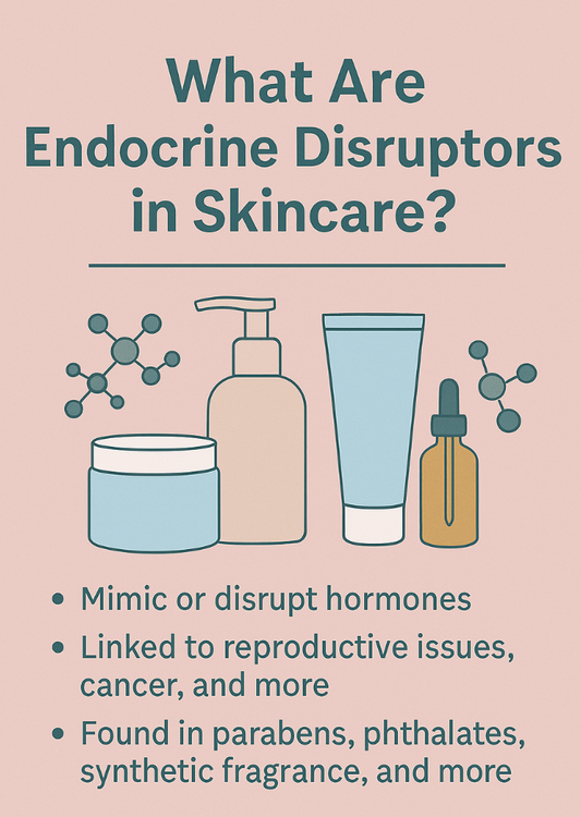 🚫 What Are Endocrine Disruptors in Skincare—and Why Should You Avoid Them?