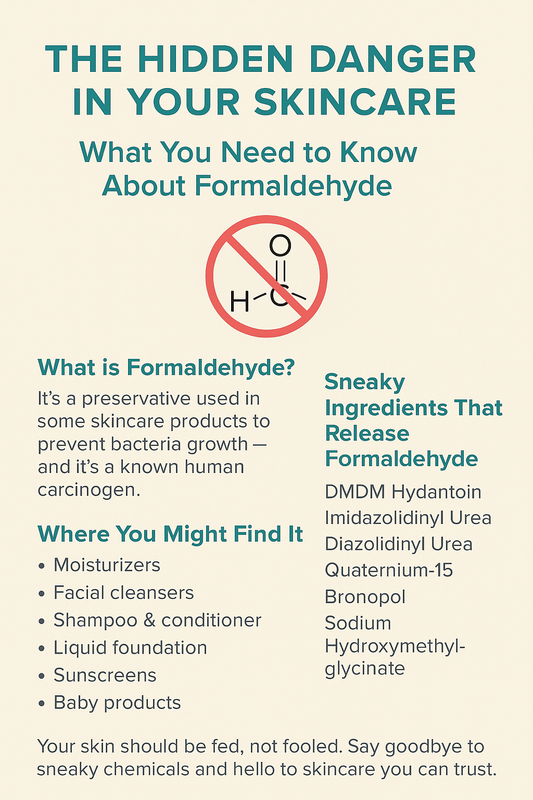 🚫 The Hidden Danger in Your Skincare: What You Need to Know About Formaldehyde