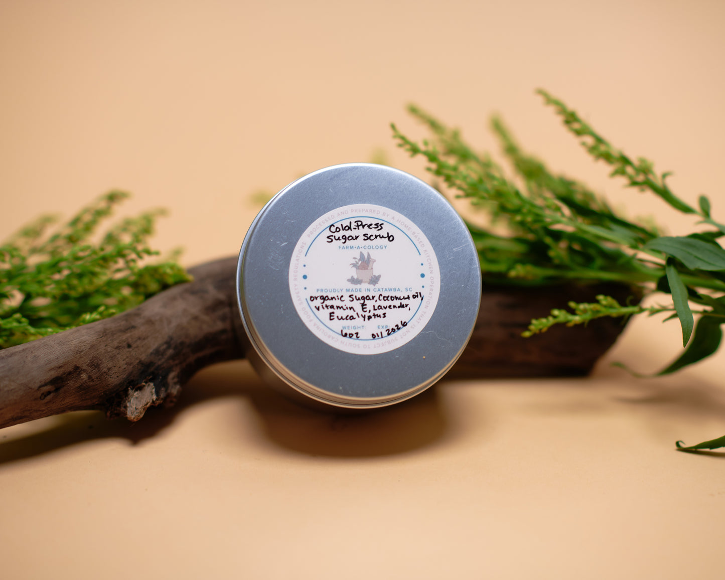 Eucalyptus Cold-Press Sugar Scrub