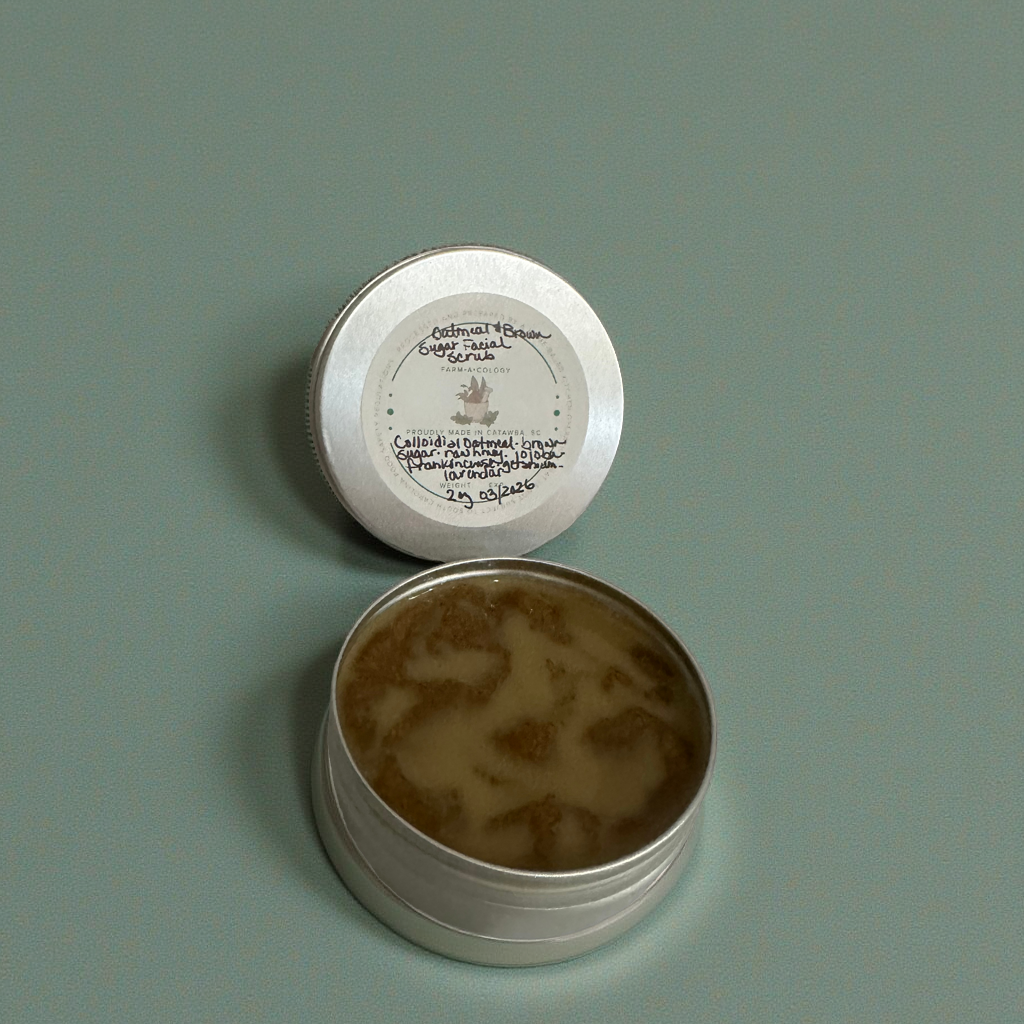 Oatmeal and Brown Sugar Facial Scrub