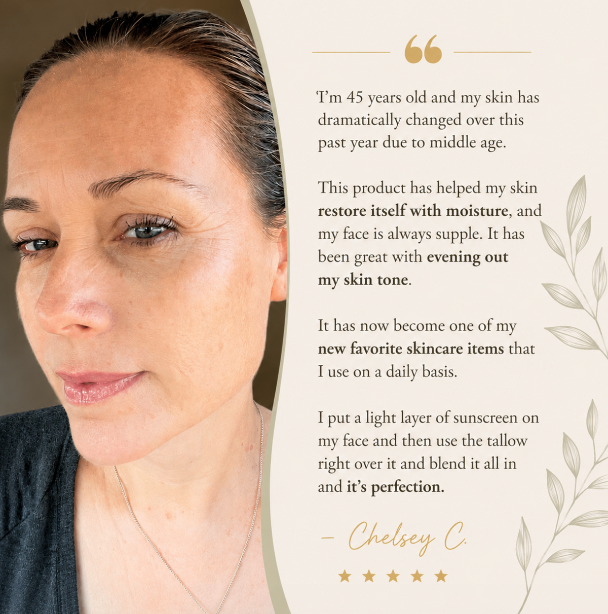 Anti-Blemish Tallow Cream