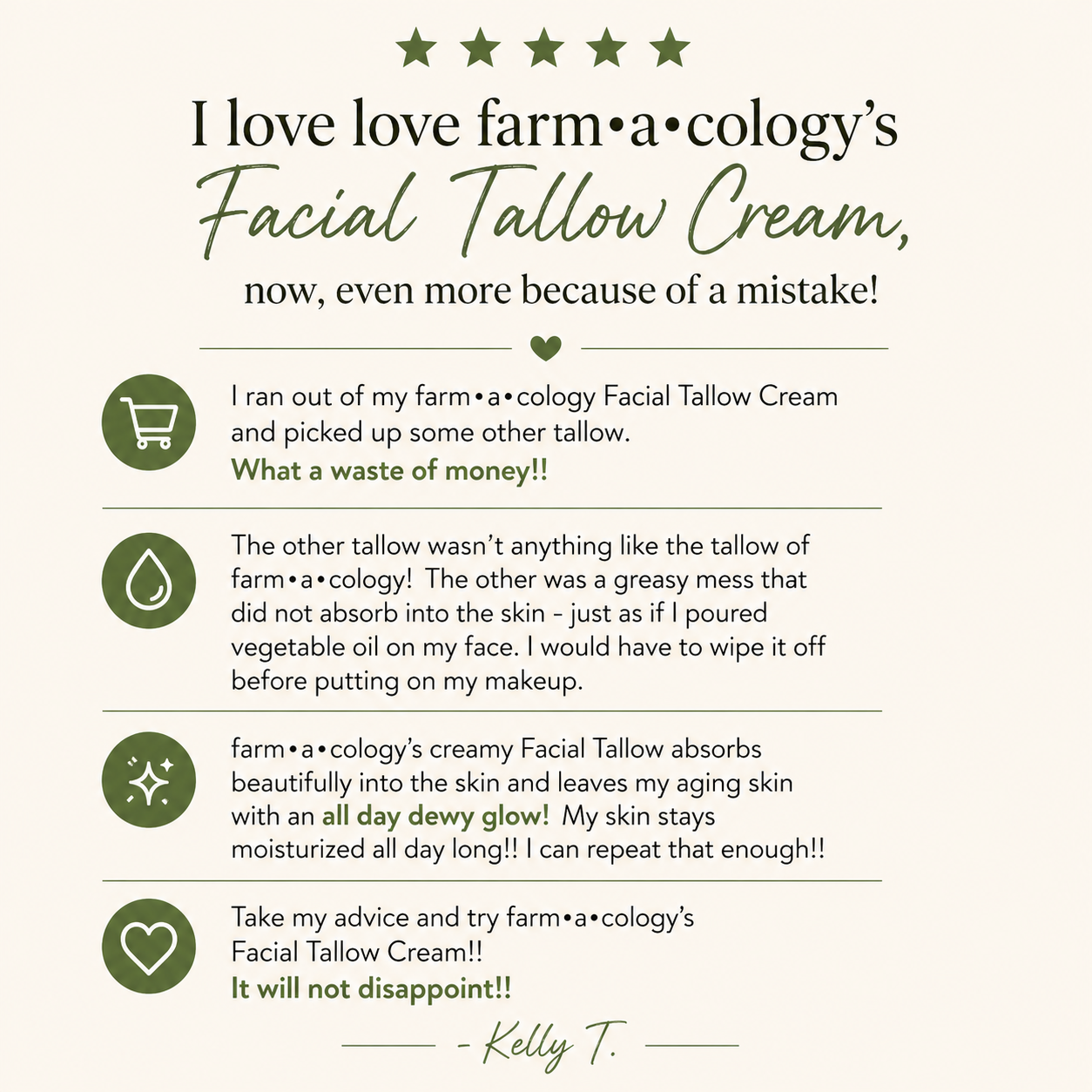Facial Tallow Cream