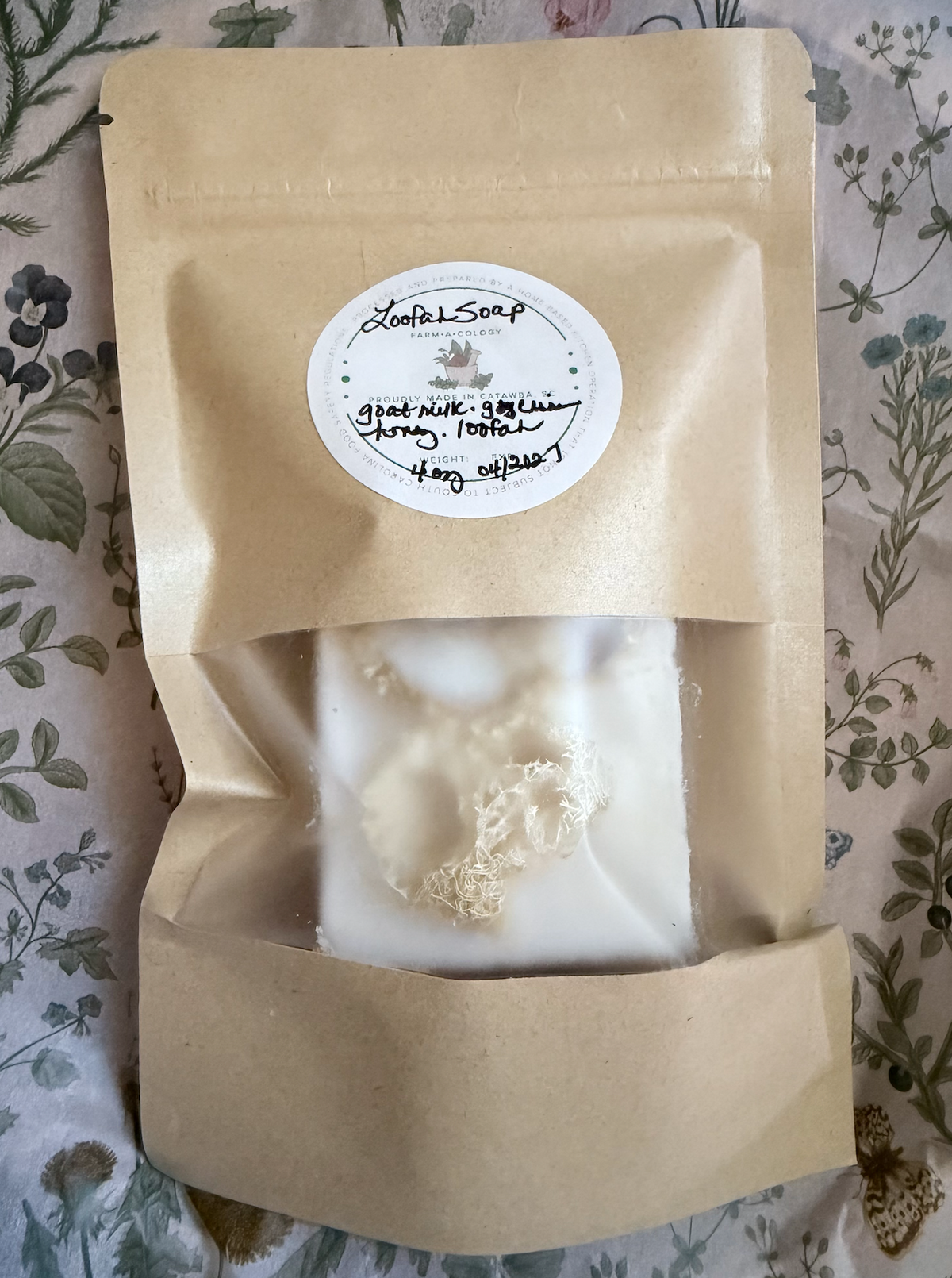 Loofah Goat Milk and Honey Soap