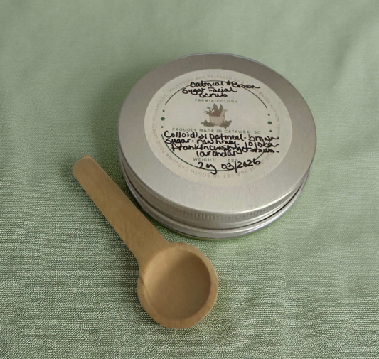 Oatmeal and Brown Sugar Facial Scrub